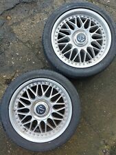  16" Split Rim Riverside Stich jdm ALLOY WHEELS 5x114.3 4x114.3 16x7 3 piece, used for sale  Shipping to South Africa