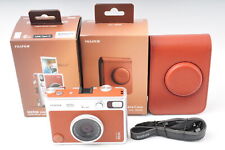 [ESTADO PERFEITO] Câmera Instantânea Híbrida Fujifilm Fuji instax mini Evo Marrom com Estojo JAPÃO comprar usado  Enviando para Brazil