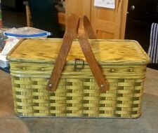 Vintage picnic basket for sale  Otsego