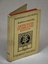 1924 edizione hoepli usato  Italia