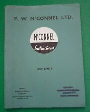MCCONNEL POWER ARM INSTRUCTION MANUAL PARTS LIST (S U FORDSON MAJOR DEXTA SUPER) for sale  Shipping to Canada