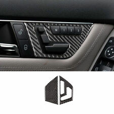 Para Benz 2007-2014 C-class real de fibra de carbono Moldura Do Painel Acabamento Tampa Decoração 2X comprar usado  Enviando para Brazil