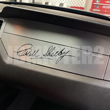 Adesivo de vinil Carroll Shelby Signature Mustang GT350 GT500 Cobra - 9" comprar usado  Enviando para Brazil