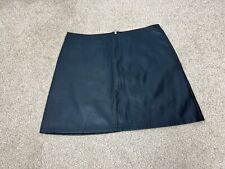 primark faux leather skirt for sale  NORTHAMPTON