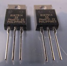 SET OF 10 N-MOSFET-je2x: BUK455-200A,BUK438-800B,BUK7514-55,BUK457-500B,BUK443-50, used for sale  Shipping to South Africa