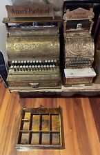 Antique National Cash Register Wood DRAWER & TAG NCR  Arts & Crafts for sale  Shipping to South Africa