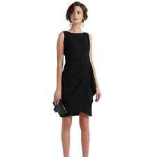 Usado, Vestido de noite coquetel preto estilo bainha com elástico e reúne por DKNY tamanho 00 comprar usado  Enviando para Brazil