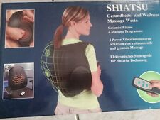 Shiatsu massageweste massagema gebraucht kaufen  Hannover