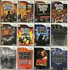 Guitar Hero / Rock Band (Nintendo Wii) Wii Tested for sale  Shipping to South Africa
