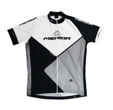 Merida Full Zip Cycling Jersey - Black White Grey - Geometric - Size XL, used for sale  Shipping to South Africa