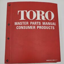 Toro master parts for sale  Canon City