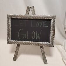 Easel chalkboard gray for sale  Janesville