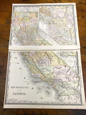 1890 california map for sale  Saco