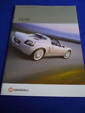 Vauxhall 220 brochure for sale  FRODSHAM