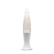 Glitterlampe weiß silber gebraucht kaufen  Frankenberg