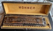 Mundharmonika hohner chromonik gebraucht kaufen  Apen