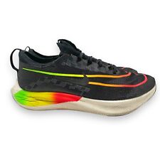 Zapatos deportivos Nike Zoom Fly 4 para hombre talla 14 EE. UU. negros blancos neón DQ4993-010 segunda mano  Embacar hacia Argentina