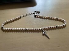 Collana rosario cesare usato  Martina Franca