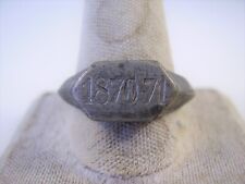 Antiker Originaler Soldaten Ring 1870 -71 gebraucht kaufen  Pausa