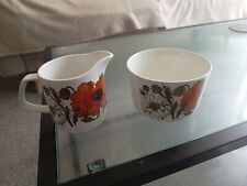 Meakin poppy creamer for sale  TAMWORTH