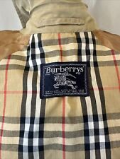 Trench coat Burberry vintage bege pedra Haymarket House Check tamanho grande E115, usado comprar usado  Enviando para Brazil