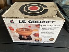 Service fondue creuset d'occasion  Ribécourt-Dreslincourt