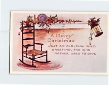 Postcard merry christmas for sale  Almond