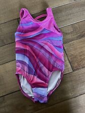 BALERA Leotard Childs XSC Dance Gymnastics Foil Metallic Hologram for sale  Shipping to South Africa