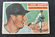 Jake Martin 1956 Topps #129 piratas pobres - bueno segunda mano  Embacar hacia Argentina