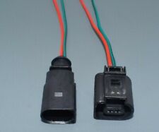 Usado, Kit plugue sensor conector macho e fêmea 2 pinos para VW e Audi 1J0973802 1J0973702 comprar usado  Enviando para Brazil