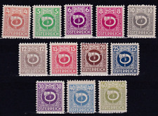 conjunto de 12 selos posthorn perfeitos da Áustria. 1945 comprar usado  Enviando para Brazil