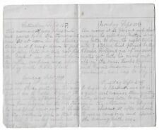 1858 handwritten diary for sale  Windham