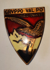 Distintivo vetrificato alpini usato  Italia