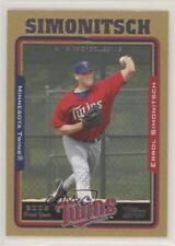 2005 Topps Update Gold /2005 Errol Simonitsch #UH246 Rookie RC for sale  Shipping to South Africa
