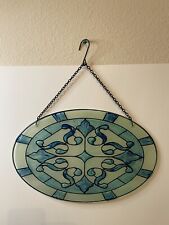 Oval stained glass for sale  Houston