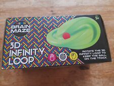3D Infinity Loop Neon Brain Maze The Works Gift for sale  Shipping to South Africa