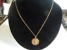 gold st christopher necklace for sale  UK