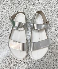 Birkenstock metallic leather for sale  LONDON