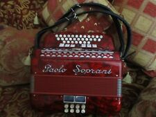 Paolo soprani accordion for sale  EDINBURGH