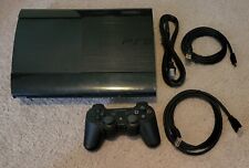 Consola Sony PlayStation 3 Super Slim 250 GB negro carbón (NTSC - CECH-4001B), usado segunda mano  Embacar hacia Argentina