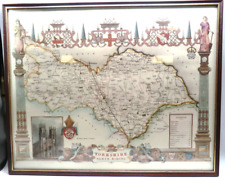 Framed map north for sale  MIRFIELD