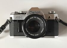 Canon AE-1 Classic SLR Film Camera With Canon 50mm FD Lens - Excellent, used for sale  NOTTINGHAM