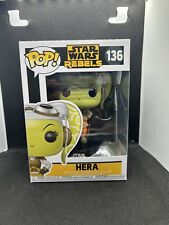 Usado, Funko Pop! Star Wars Rebels Hera 136 ABOBADADO com protetor comprar usado  Enviando para Brazil