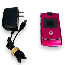 Celular Motorola Razr rosa flip Bluetooth vídeo GSM versão T-Mobile comprar usado  Enviando para Brazil