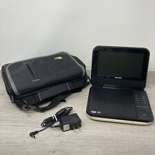 DVD player portátil Philips PD700/37 7"" com adaptador de alimentação CA e estojo bolsa lógica comprar usado  Enviando para Brazil