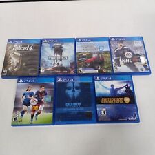 BUNDLE OF 7 SONY PLAYSTATION 4 PS4 GAMES, used for sale  Shipping to South Africa