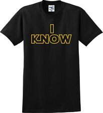 Camiseta unissex engraçada Han Solo I Know (P-5X), usado comprar usado  Enviando para Brazil