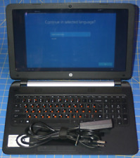 Notebook HP 15-F387wm 15,6" AMD A8-7410 Radeon R5 2,2 GHz 4 GB RAM, disco duro Win10 segunda mano  Embacar hacia Mexico