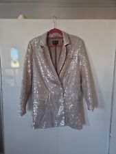 Zara sequin jacket for sale  LONDON