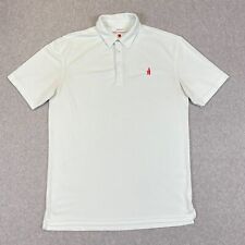 Camisa polo masculina de golfe Johnnie-O Prepformance adulto grande verde claro manga curta, usado comprar usado  Enviando para Brazil
